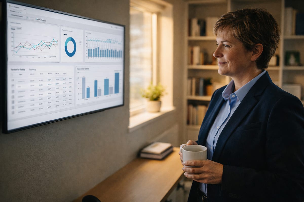 GROWTH dashboard tracking performance